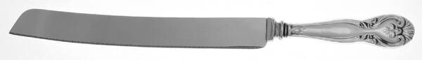 Sterling Flatware Wedding Cake Knife with Stainless Blade