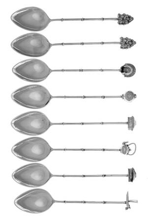Sterling Flatware (Set of 8) Demitasse Spoon