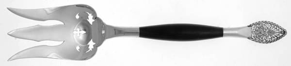 Sterling Flatware Solid Salad Serving Fork