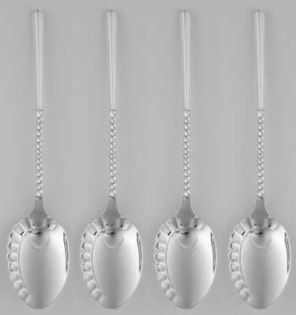 Sterling Flatware Sorbet Spoon - Set of 4