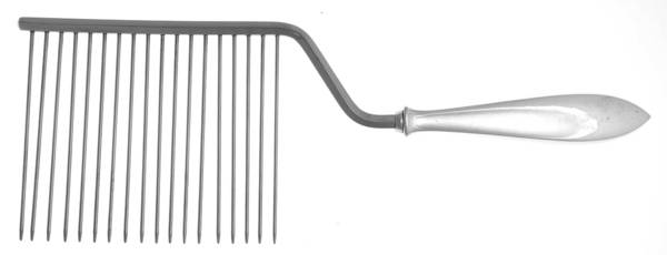 Sterling Flatware Cake Breaker with Silverplate Prongs