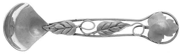 Sterling Flatware Condiment Spoon