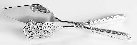 Sterling Flatware Solid Pastry Tongs