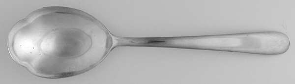 Sterling Flatware Solid Salad Serving Spoon