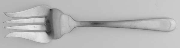 Sterling Flatware Solid Salad Serving Fork
