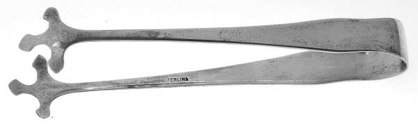 Sterling Flatware Sugar Tongs