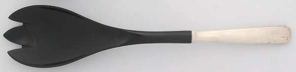 Sterling Flatware Salad Serving Spoon with Plastic Bowl