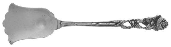 Sterling Flatware Solid Nut Serving Spoon