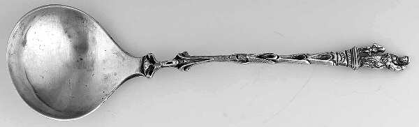 Sterling Flatware Preserve Spoon