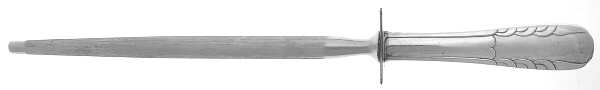 Sterling Flatware Large Roast Steel Rod Knife Sharpener