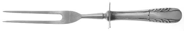 Sterling Flatware Large Stainless-Prong Roast Carving Fork