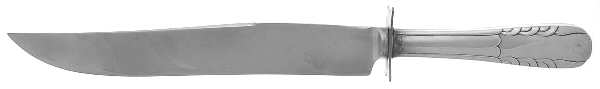 Sterling Flatware Large Stainless Blade Roast Carving Knife