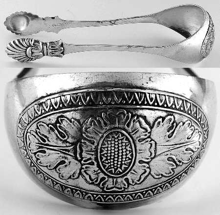 Sterling Flatware Sugar Tongs