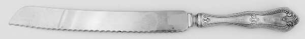Sterling Flatware Wedding Cake Knife with Stainless Blade