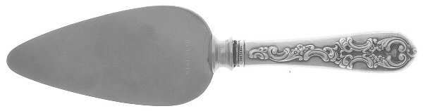 Sterling Flatware Cheese Server with Stainless Blade