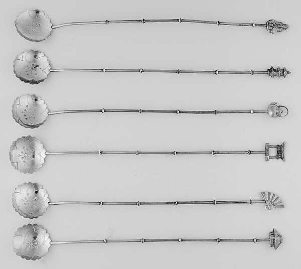 Sterling Flatware Iced Tea Spoon - Set of 6