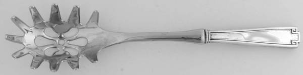 Sterling Flatware Pasta Server with Stainless Bowl