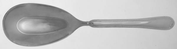Silverplate Flatware Solid Buffet Serving Spoon