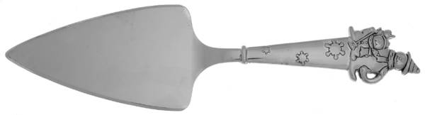 Silverplate Flatware Solid Pastry Server