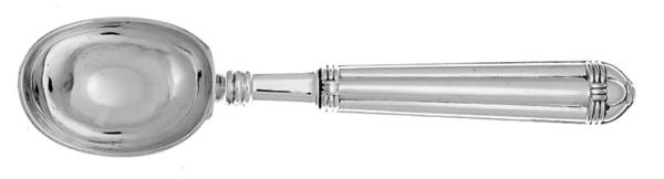Silverplate Flatware Ice Cream Scoop with Silverplate Bowl