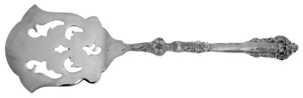 Silverplate Flatware Solid Silverplate Asparagus Server