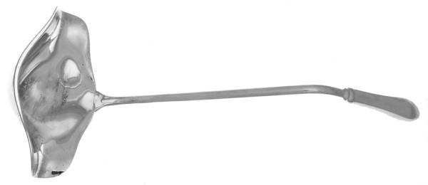 Silverplate Flatware Punch Ladle with Double Lipped Bowl