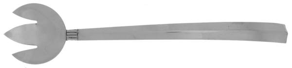 Silverplate Flatware Oversize Solid Salad Serving Fork