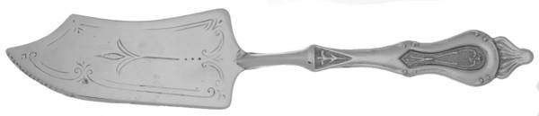 Silverplate Flatware Pastry Server, Solid Piece