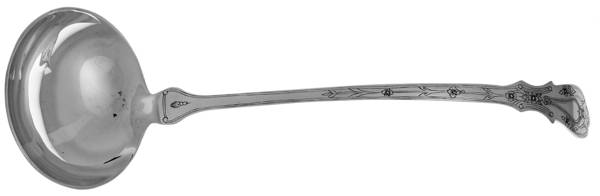 Silverplate Flatware Solid Soup Ladle