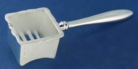 Silverplate Flatware Corn Butterer with Silverplate Bowl