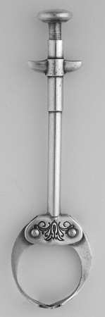 Silverplate Flatware Sugar Tongs