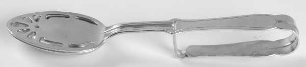 Silverplate Flatware Yoked Serving Tongs