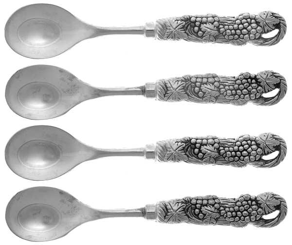 Silverplate Flatware Tea/Five O Clock Spoon - Set of 4