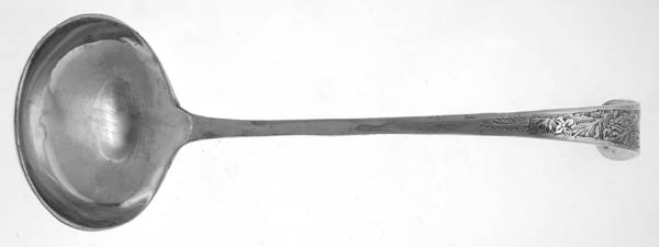 Silverplate Flatware Solid Soup Ladle