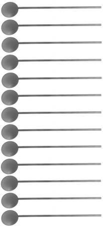 Stainless Flatware Tea Sipper - Set of 12