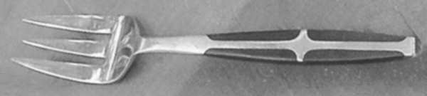 UNF581 (Stainless) Medium Solid Cold Meat Serving Fork