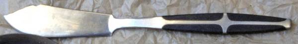UNF581 (Stainless) Flat Handle Master Butter Knife