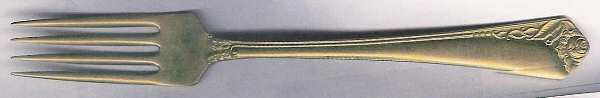 UNF588 (Gold Electroplate) Fork