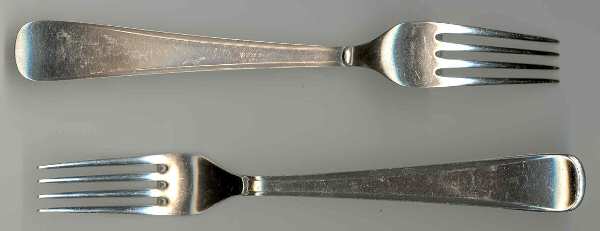 Hartglantz (Silverplate) Fork
