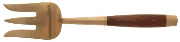 Imperial Rose (Brassware) Large Solid Cold Meat Serving Fork
