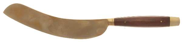 Imperial Rose (Brassware) Large Solid Piece Cake Knife