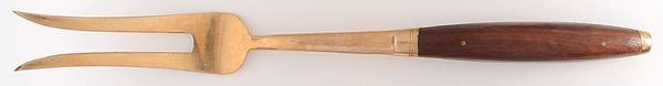 Imperial Rose (Brassware) Large Stainless-Prong Roast Carving Fork