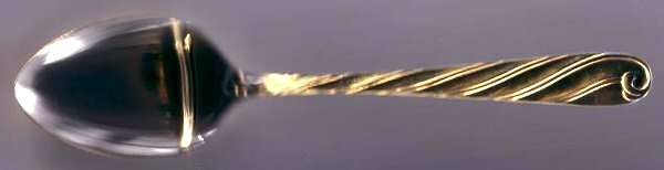 UNF598 (Gold Electroplate) Teaspoon