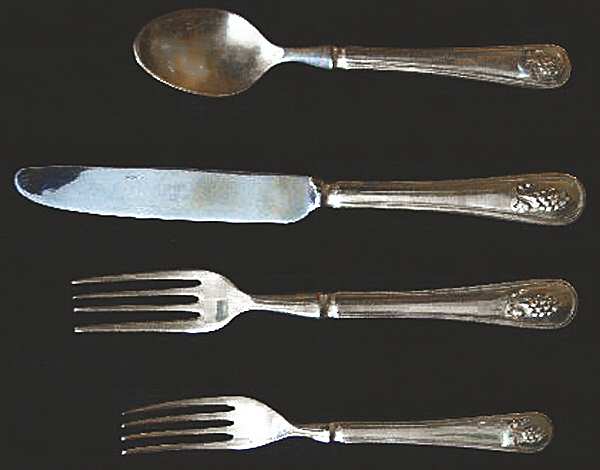 Vintage Grape (Silverplate) Fork