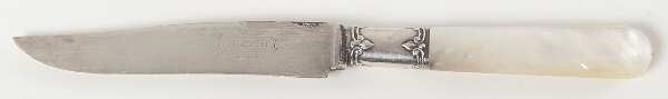 Pearl Handle Flatware 5 (Sterling Pearl Handle Individual Fruit Knife