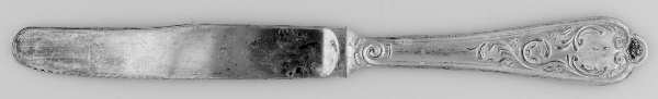 800-18 (Silverplate) Modern Solid Knife
