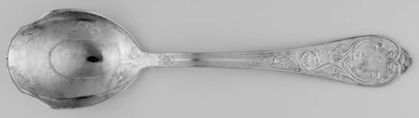 800-18 (Silverplate) Solid Smooth Casserole Spoon