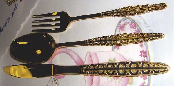 New Apollo (Gold Electroplated) Fork