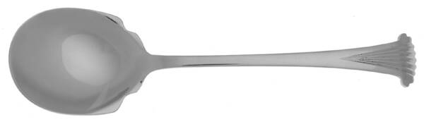 UNF683 (Stainless) Solid Smooth Casserole Spoon