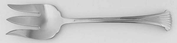 UNF683 (Stainless) Large Solid Cold Meat Serving Fork